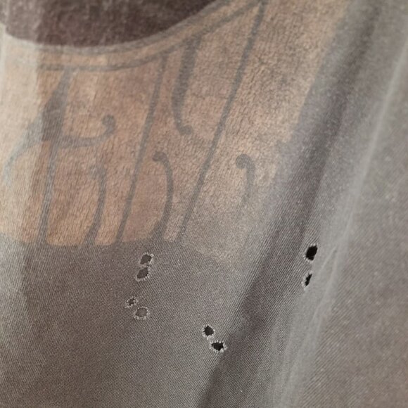 Goodie Two Sleeves Jimi Hendrix Electric Ladyland Distressed Light Gray Tee M/L - Picture 6 of 9